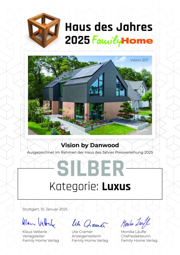 „Srebro dla VISION 207 w konkursie „Haus des Jahres 2025”
