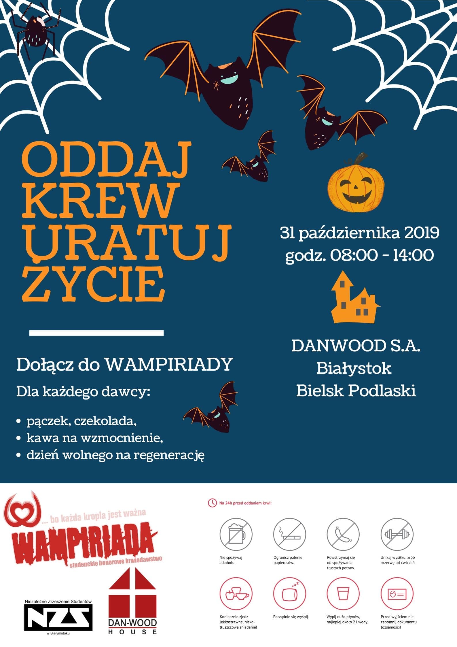 Wampiriada 2019 - plakat