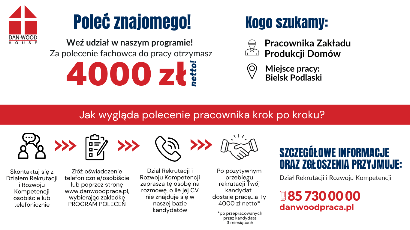 Program Poleceń - Zakład Produkcji Domów